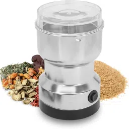 Coffee Grinder Electric Multifunction Small Food Spice Dry Fruits Grinder Coffee Coffee Maker-image-3