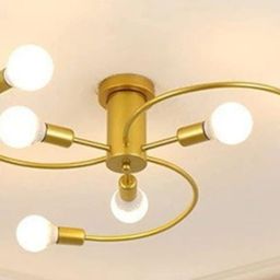 6 Light Bedroom, Kitchen, Restaurant, Hotels Chandelier Ceiling Lamp-4