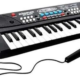 Big Fun Keyboard Piano 37 Key Kids Piano, DC Power Mode, Microphone-10