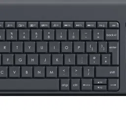 Logitech K400+ with Touchpad, Connected to TV, Customizable Multi-Media Keys Wireless Handheld Laptop Keyboard Compatible with Desktop, Laptop, Mac stand support,K400+ with Touchpad, Connected to TV, Customizable Multi-Media Keys-image-45