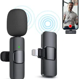 Fynzo s K8 Wireless Microphone for Type C Android Mobile Phones & iPhones Camera Microphone-26