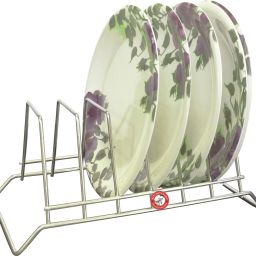 Plate Kitchen Rack Plate Stand Holder for Plates Kitchen Rack Dish Organizer,KK Steel-image-51
