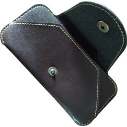 Sunglass Case_Tan Brown Car Sunglass Clip Holder-image-87