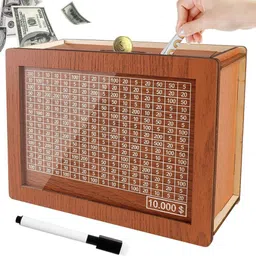 justclick Gullak coin bank piggy bank for kids money bank 100000 box Coin Bank-picture-0