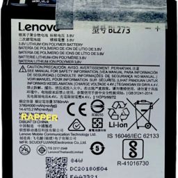 RAPPER Mobile Battery ForLenovo K8 Plus BL273 (4000mAH)-picture-39