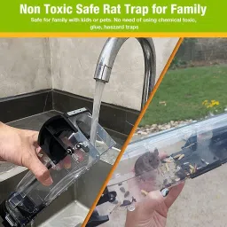 wengonvila Mouse Trap | Catch and Release Humane Mouse Traps That Work | Mice Trap No Kill Live Trap image 4