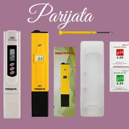 Digital tds meter, ph meter, temperature meter combo for water testing for pool, aquariums, hydroponics, drinking water, pen type meter, soil testing Digital TDS Meter-image-45