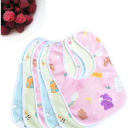 Baby Stylish bibs for baby boy and baby girl-Pack of 6-24