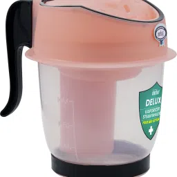 CRESCENT Delux Vaporizer Steam Inhaler 4 Way Action, Vaporizer / Facial Steamer / Steam Inhaler ( Ice Pink , Transparent ) Vaporizer-10