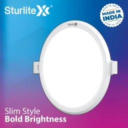 sturlite Dex 12W Round LED Downlight - (Pack of 6) Ceiling Light Ceiling Lamp image 3