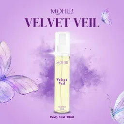 Velvet Veil with a composition of Musky & Floral Fragrance Body Mist-For Women-image-51