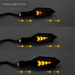 vagary Front, Rear LED Indicator Light for Bajaj Pulsar 150 image 5