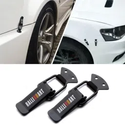 Car Bumper Hook Lock Ralli Art Bumper Clips Compatible with All Cars (Set of 2) Bumper Cap-28