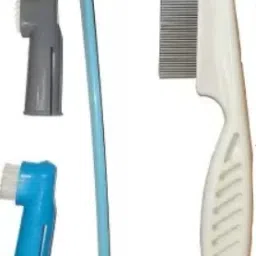 Flea Comb and Toothbrush Combo for care of dog and cat Skin Dog teeth Wire-pin Brushes for Dog & Cat-image-52