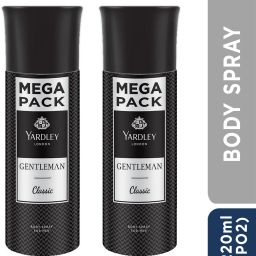 Gentleman Classic With Woody Fougere Notes Body Deodorant Spray-For Men-53