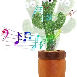 galactic Cactus Dancing Toy Singing and Dancing Cactus Plush Toy Recording, Cactus Toy Repeat What You Say for Home Decoration for Kids Children Playing Multi color-picture-25