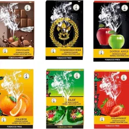 PUFFSMART Double Apple, Brain-o- Freeze, Chocolate, ORANGE, STRAWBERRY Hookah Flavor-picture-14