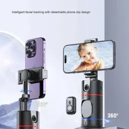 EVAAENTERPRISES Mini P02 Gimbal For Quality Video Shooting(Auto Rotation) 2 Axis Gimbal for Mobile, Camera-36