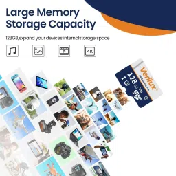ZITRONIX Universal Micro SD Card 128GB High Speed Storage Ultra 128 GB MicroSD Card UHS Class 1 100 MB/sMemory Card Compatible with Computer, Gaming Console, Mobile, Tablet image 2