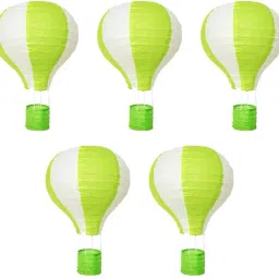 Paper Lamp Green Paper Hanging Lantern-13