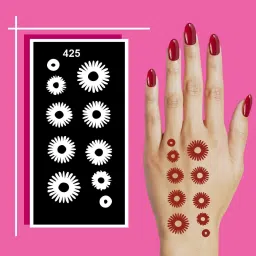 Henna Stencil Patterns For Easy Application And Elegant Hand Results-image-73