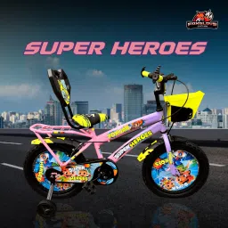 SUPERHEROES 20 INCH BICYCLE FOR KIDS AGE 5 TO 9 YRS READY TO USE 20 T (inch) Road Cycle-image-74