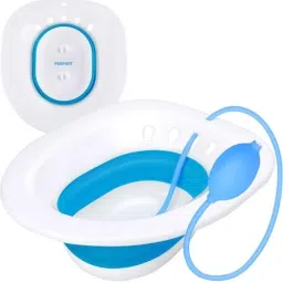 Sitz Bath Tub Seat with Flusher for Postpartum Care-image-11