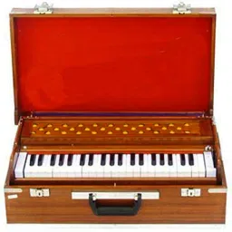 Folding Harmonium 42-Keys, Two Reed (Bass-Male), 3.5 Octave,with Carry Bag Folding Harmonium 42-Keys, Two Reed (Bass-Male), 3.5 Octave,with Carry Bag 3.5 Octave Foot Pumped Harmonium-39
