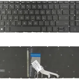 Evosyne Laptop Keyboard Compatible for HP 250 G7 255 G7 15-DA 15-DB 15-DK 15-DR Laptop Keyboard Replacement Key-14