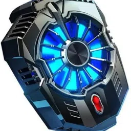 clonezo X20 MOBILE PHONE MAGNETIC AIR COOLER COOLING PAD USE FOR GAMING 2 MODE 2 Fan Cooling Pad-image-37