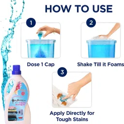 shopitech Easy Wash Liquid Detergent, Suitable for top load detergent and front load liquid detergent, Wash Detergent for Machine and Hand Wash -1 Liter Fresh Liquid Detergent (1000 ml) Fresh Liquid Detergent image 3