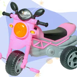 Mini Bullet Tricycle for Kids,Smart Plug n Play Kids Ride on with Storage Space Parent Push Handle Cushion seat and Sipper for 12 Months to 60 Months Boys/Girls/Children Cycle TRICYCLE BULLET PINK Tricycle-10