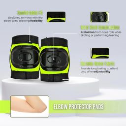 victoo Protective Guard Cycling Set 7 in 1 Medium Size 11-15 Year Cycling Helmet Kit Cycling Kit image 5