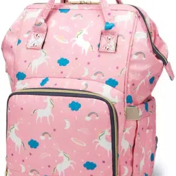 Large Capacity Mother Bag Diaper Backpack with Insulated Bottle Storage Diaper bag-image-23