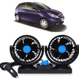 Car Fan 12V 360 Head 2 Speed Quiet Strong for All Auto Vehicles Jj561 Car Interior Fan-image-66