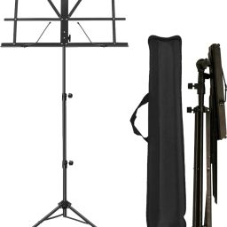 Music Stand for singing, Orchestra Music Notation Stand Adjustable Height with Carrying Bag Book Stand for Notes, Violin, Lyrics Books Stand-image-68