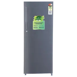 Croma 215 Litres 3 Star Direct Cool Single Door Refrigerator with Anti Fungal Gasket (CRLR215DCD008903, Criss Cross Metallic Grey)-image-16