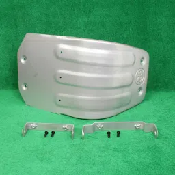 BULLET SILVER METAL SUM GUARD ENGINE GUARD, REBORN CLASSIC 350 AND METEOR 350 Bike Engine Guard-image-77