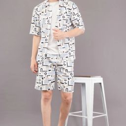 Shirt Regular Shorts Co-ords Set-image-19