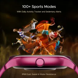 boAt Lunar Connect Ace w/ 3.63 cm(1.43") AMOLED Display,BT Calling,Sports Modes, IP68 Smartwatch image 5