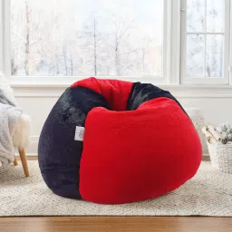 Jumbo Pouffe Bean Bag Cover (Without Beans)-image-87
