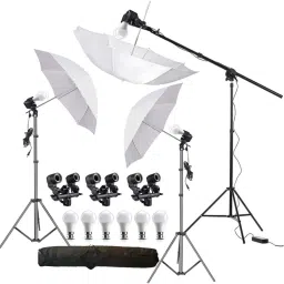 Hiffin Double Holder Kit Mark III Black, White Reflector Umbrella-22