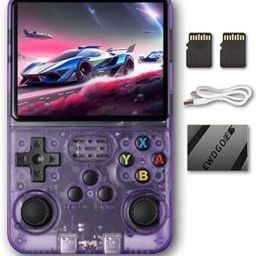 BCG Retro Handheld Game ,R36S with 3.5" IPS Screen, Linux System, Portable Gaming 64 GB with Super Mario Bros 3, Tekken, GTA VC, And All Retro Games, And Many More-picture-3