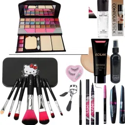 TYA Eyeshadow, Makeup Brush,5in1 combo,4in1 Lip,Contour,Base,Eyelash,Curler-image-43