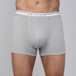 Contoured Double Pouch, Smartskin Technology Style# 003 Comfort (Light Grey) Solid Men Trunk-image-73