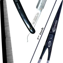 7'' Inch scissor1, Razor1, comb1 Scissors-picture-17