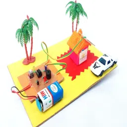 sr robotics Rain Alarm School Science Project Working Model ,Do It Your Self Kit Educational Electronic Hobby Kit image 3