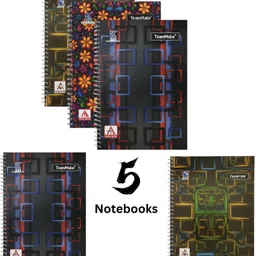 abc Premium Textured A4 Notebook Plain 200 Pages-picture-14
