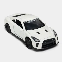 Nissan GTR R35 1:43 Die-Cast Metal car with Openable Doors & Pull Back Action-image-14