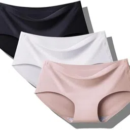 Pack of 3 Women Hipster Multicolor Panty-image-56